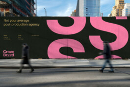 crossbreed outdoor billboard