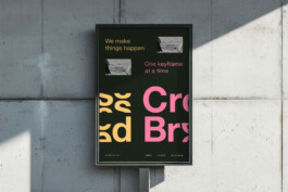 crossbreed outdoor poster