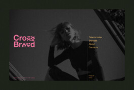 crossbreed website homepage